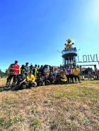 Visten la “vaquita” como brigadista para reforzar llamado a la prevención