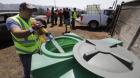 Gobierno Regional del Biobío entrega 100 estanques de agua potable en el sector Punta de Parra