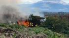 Nuevo incendio forestal se registró en el acceso norte a Puerto Montt