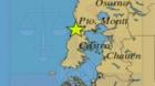 Sismo de magnitud 4.3 se registró a 14 kilómetros de Ancud
