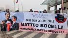 Desde México hasta Chile: fans club de Matteo Bocelli se instalan afuera del Hotel Sheraton