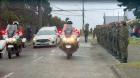 [VIDEO] Desde el SML en Puerto Montt trasladaron a Puerto Varas los restos del sargento Figueroa: es el mártir 1.255 de Carabineros
