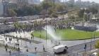 Marcha convocada en rechazo de medidas del Gobierno: Reportan diversos incidentes en el centro de Santiago