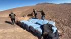 Control en ruta de Antofagasta destapa acopio de más de una tonelada de marihuana en el desierto
