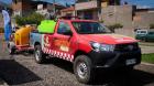 Municipio de Antofagasta incorpora primera camioneta de respuesta ante incendios en La Chimba