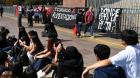 Estudiantes marcharon "por una alimentación digna" en las calles de Valparaíso
