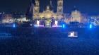 Show de 31 minutos reunió a 230 mil personas en el Zócalo de Ciudad de México
