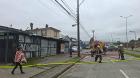 Tres casas dañadas dejó incendio en población Antonio Varas Norte de Puerto Montt