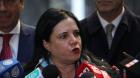 Ministra Steinert dijo estar sorprendida por demanda del Congreso de plan de seguridad