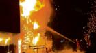 Despiden a obrero fallecido en incendio en Juan Fernández tras difícil traslado