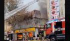 Santiago centro: Incendio afecta al menos tres locales comerciales
