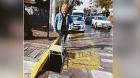 Vecinos denuncian robo de rejillas de cauce en el Barrio Poniente de Viña del Mar