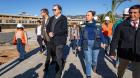 [FOTOS] Poduje inspeccionó avances de Parque Barón: “Las obras están dentro de lo esperado para su inauguración”