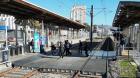 EFE Valparaíso inició marcha blanca de ampliación del cruce a nivel en Estación Francia
