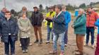 Mesa de trabajo inspeccionó avances del bypass de Castro en terreno