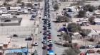 Registran gran flujo vehicular en la ruta hacia el pueblo de La Tirana