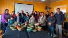 Puqueldón cerró talleres de fibra vegetal con muestra de trabajos artesanales