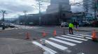 Remueven demarcaciones de ciclovías instaladas en pandemia en el centro de Iquique