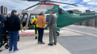 Rescatan en helicóptero a paciente de Cabildo que debía llegar a trasplante renal en Viña