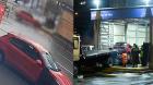 [VIDEO] Cámara captó el momento exacto en que vehículo ingresó a estación Viña del Mar