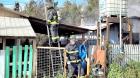 Incendio afecta a dos viviendas en una toma ilegal: de sector Francke de Osorno