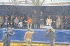 Valdivia: 81 militares realizaron su Juramento a la Bandera bajo una intensa lluvia