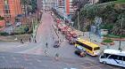 Se mantiene inhabilitado el tránsito en la Avenida España hacia Viña del Mar