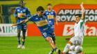 Everton sorteó las dificultades de jugar con diez hombres y consiguió empatar ante Audax Italiano