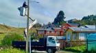 Villa Quemchi suma nuevas luminarias tras ampliación del alumbrado público