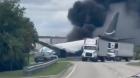 Un avión de carga de Amazon se estrelló en el aeropuerto de Miami