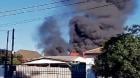 Arrestan a individuo por incendio de casa familiar que se consumió en Llolleo