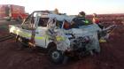 Un lesionado dejó volcamiento de vehículo en la Ruta 5 Norte en Tarapacá