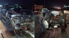Tres personas quedaron lesionadas en colisión de dos vehículos en la Ruta 5 a Pargua