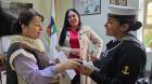 Dalcahue distinguió a grumete que representó a la comuna en la Parada Militar