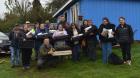 Agricultores de Quinchao aprenden a confeccionar almacigueras para mejorar producción de hortalizas