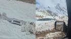 Después de casi tres meses reapareció entre la nieve el auto de "El Chino"
