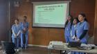 Estudiantes de Enfermería realizan talleres y controles preventivos a personas mayores en Quel Quel