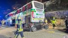 Amplían detención de conductor de bus que desbarrancó en Valparaíso y dejó un fallecido