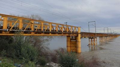 Se inician pruebas con de trenes de carga sobre el nuevo Puente Ferroviario y avanza apertura del moderno viaducto