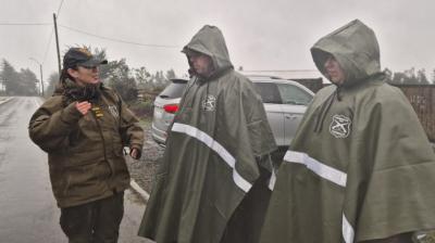 Mantienen control de tránsito en ingreso a Cobquecura por Alerta de Tsunami