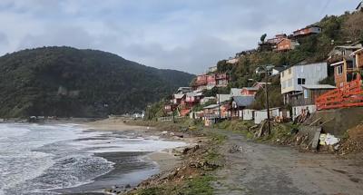 Cerca de 1.200 personas fueron evacuadas del litoral en San Juan de la Costa