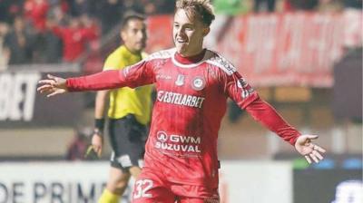 Martín Hiriart, el joven atacante que rompió la negativa racha de La Calera