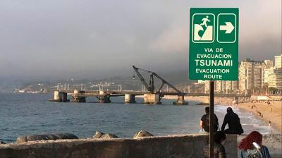 Por simulacro de tsunami: declaran Alerta Temprana Preventiva para gran parte de la Región de Valparaíso