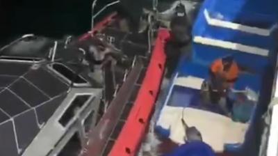 Ordenan la prisión preventiva de imputados por robo frustrado a tripulación de barco pesquero en la costa de Coronel
