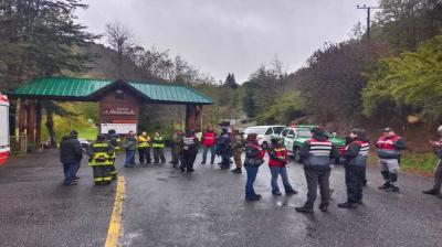 Más de 6.000 personas participaron de simulacro de erupción de complejo volcánico Lonquimay