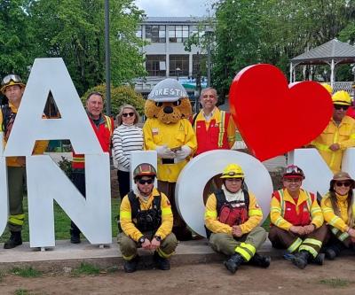 Realizan en La Unión lanzamiento regional de Plan de Acción 2025-2026 para prevenir incendios forestales