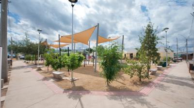 Minvu inauguró la recuperación de dos plazas en Calle Larga