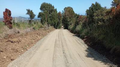 Ancud realiza operaciones municipales en terreno para mejorar infraestructura en Linao y Taigue