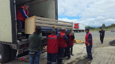 Dalcahue recibe nuevo cargamento de ayuda desde Suiza para fortalecer atención en salud