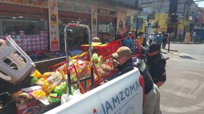 Cerca de 700 kilos de mercadería fueron decomisados a comerciantes no autorizados en Temuco